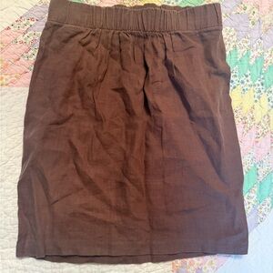 United Colors Of Benetton Chocolate Mini Skirt